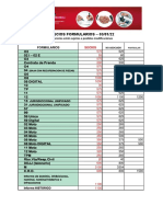 Aproa Lista de Precio Formularios 01-01-2022