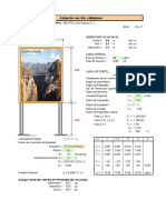 Calculo Estructural para Anuncio