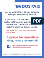 Boletim Dos Pais - Espaco Terapeutico