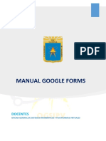 Manual Google Forms