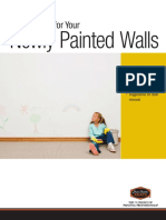 Newly Painted Walls: How To Care For Your