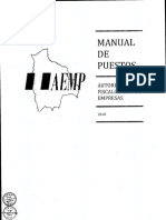 Manual de Puestos - 2018