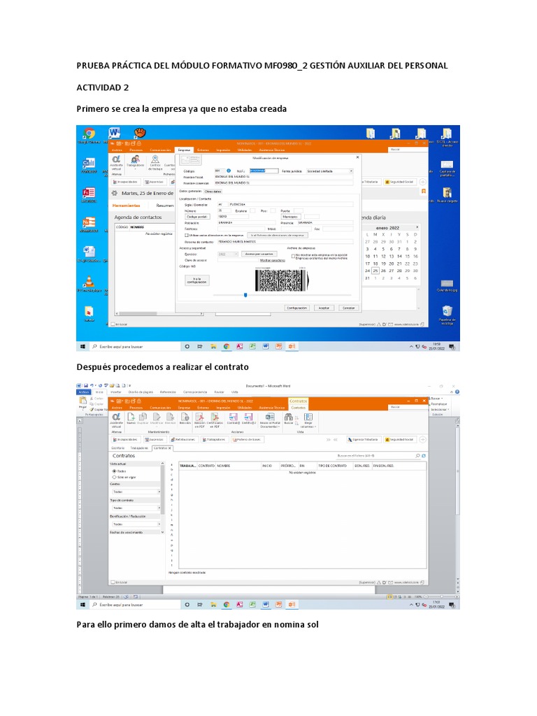 Prueba Práctica Del Módulo Formativo 2 | PDF