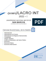 SIMULACRO INTRO - Area D