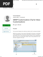 SBWP Customization (Tip For Inbox Customization)