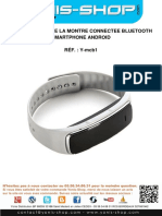 MODE D - EMPLOI Montre Connectée Bluetooth Smartphone Android