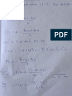 Numerical Differentiation TA