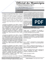 Diário Oficial do Município de Juatuba traz atos do poder executivo