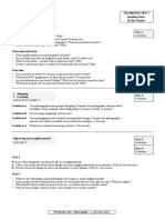 2 Minutes: Fce Practice Test 1 Speaking Notes For The Teacher