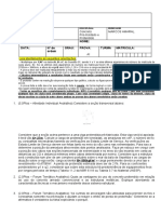 Concreto Protendido e Pré-Moldado - Prova A1 - 2021-2