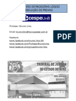 Exercício - CESPE - Aula 028 - Analista de Sistemas e de Suporte - TJ-AC