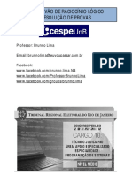 Exercício - CESPE - Aula 033 - Técnico Judiciário - Programação de Sistemas - TRE-RJ
