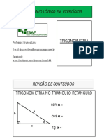 Exercícios - ESAF - Módulo 09 - Aula 002 - Trigonometria