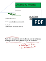 Exercícios - ESAF - Módulo 03 - Aula 003 - Raciocínio Lógico Dedutivo