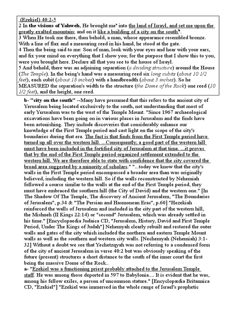 Feet), Each Cubit (About 18 Inches) With A Handbreadth (About 3 Inches