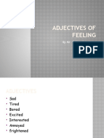 Adjectives of Feeling: by Mr. Felipe Contreras
