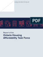 Report of The Ontario Housing Affordability Task Force