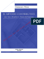 Miguel Camacaro - El Método Contributivo en Los Avalúos Inmobiliarios