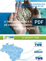 A TWB MINERAÇÃO E A PESQUISA DE GRANULADOS BIOCLÁSTICOS E SUAS APLICAÇÕES