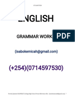 New English Grammar Notes o Level