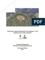 Documento Sintesis Declaratoria PNR El Dorado 2017