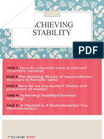 Achieving Stability