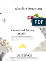Exposicion Comunidad Andina de Naciones