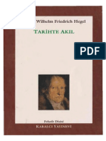 g. w. f. Hegel Tari̇hte Akil Kabalcı Yayınevi