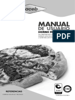 Manual de Usuario Horno Microondas Haceb