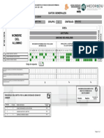 Evaluación diagnóstica 3° grado primaria: resultados por alumno y reactivo