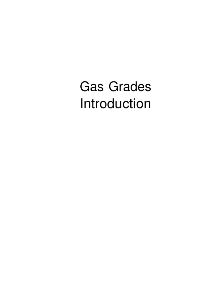 01 Gas Grades PDF Liquefied Natural Gas Natural Gas
