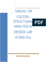 CEE 330L Manual