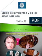 Vicios de La Voluntad y de Los Actos