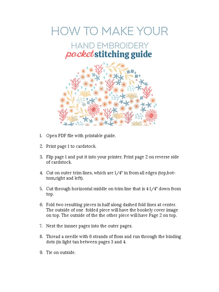 How To Make Your: Pocket | PDF | Art