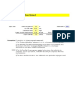 Moyno Power Section Speed (2-Phase Flow)