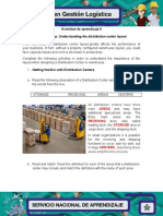 Actividad de Aprendizaje 9 Evidencia2: Workshop: Understanding The Distribution Center Layout