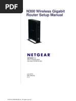 Download Netgear N300 Wireless Gigabit Router Setup Manual V10 by Darrell Johnson SN56090318 doc pdf