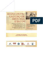 Textos III Encontro Gaúcho de História Da Medicina