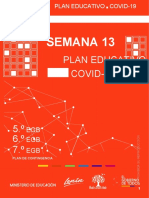 Plan educativo COVID-19 para 5.o, 6.o y 7.o EGB