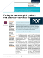 Caring For Neurosurgical Patients With External Ventricular Drains