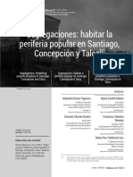 Segregaciones Habitar La Periferia Popular en Santiago Concepción y Talca - SABATINI - Preguntas Custionario