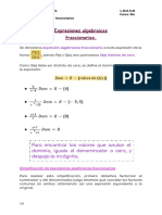 Expresiones Algebraicas Fraccionarias 2
