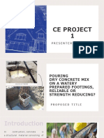 Ce - Dry Concrete Mix