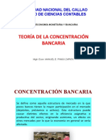 Teoría de La Concentración Bancaria