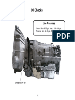 Oil Checks: Line Pressures