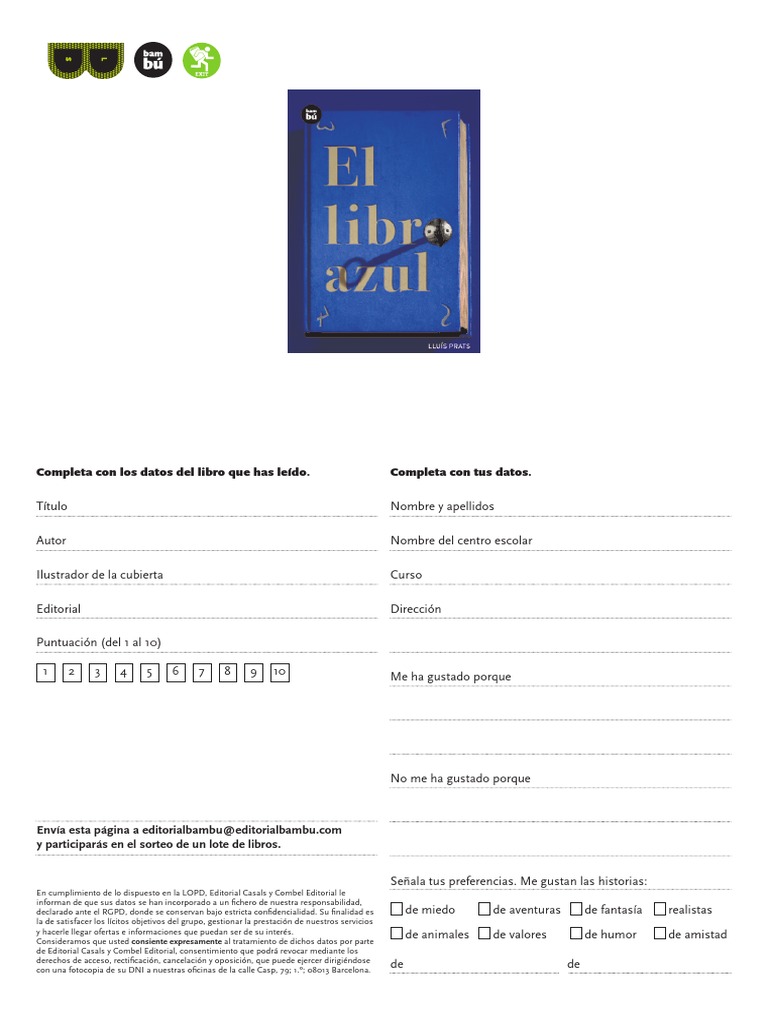 El Libro Azul PDF Color