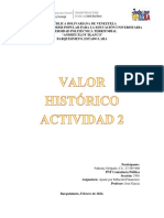 Valor Histórico