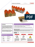 Miniature Desktop Towns (Rothenburg) : Assembly Instructions