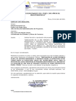 CARTA #047-2021-CMI de Construcciones y Materiales Electricos INGRID E.I.R.L.