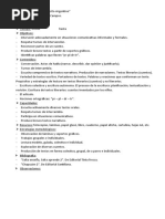 Propuesta #2 de Lengua de 2° Grado